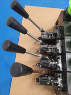 Danfoss PVG32 Hydraulic 4 Valve Stack On/Off Manual Solenoid Radiometric D16