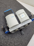 Festo MS6 Manual On/OFF Mechanical Pressure Guage Pneumatic Air Manifold 16mm In