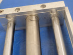 SMC CY1L25H-650-F79L Rodless Magnetic Coupled Guided Cylinder w/ D-F79 Sensors