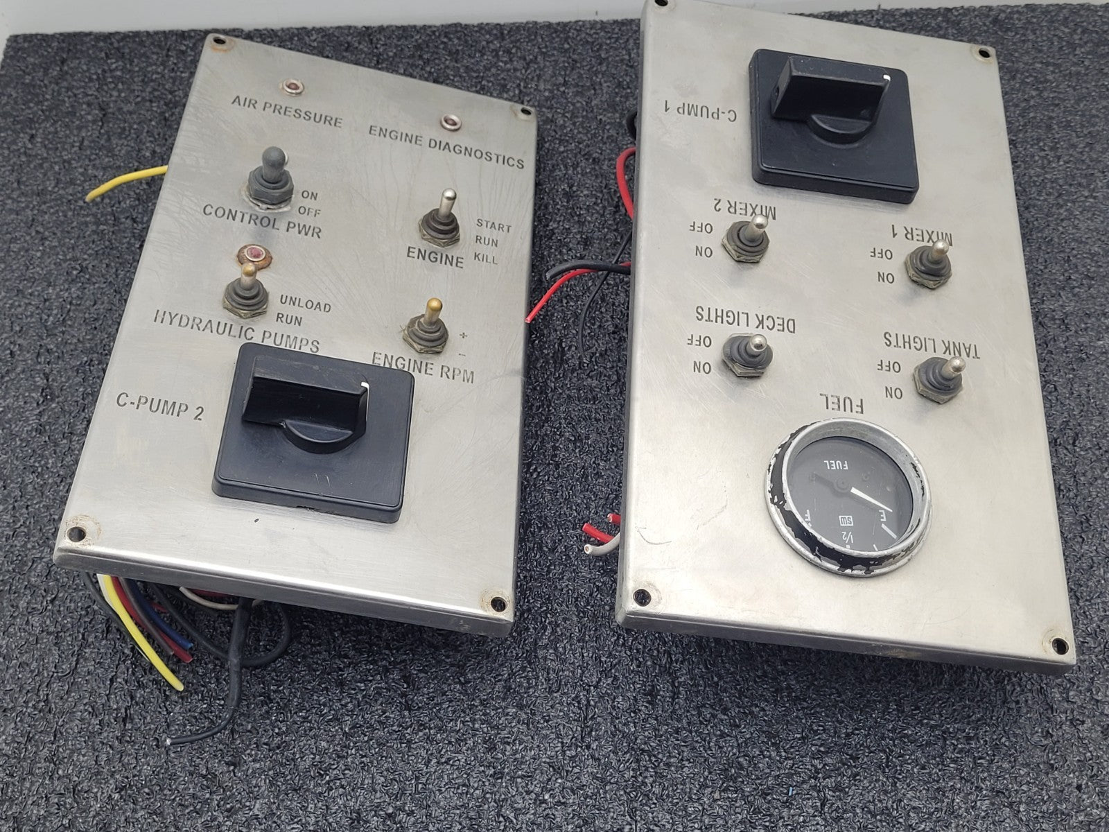Lot of 2 OEM Controls RS11T6617 Rotary Industrial Potentiometer Control Panel B