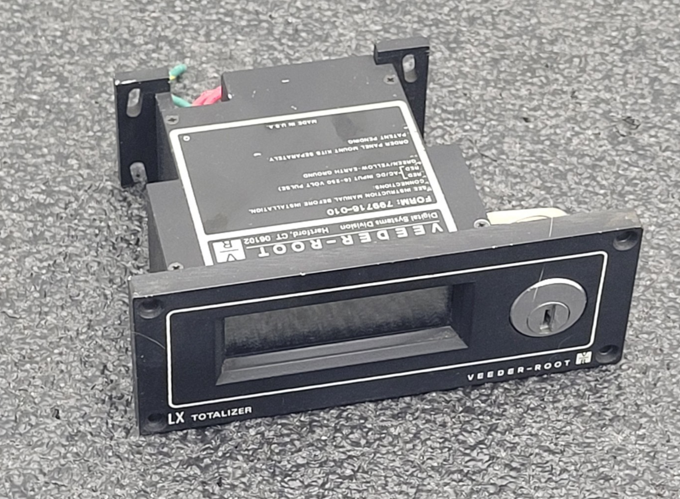 VEEDER ROOT Digital System Division 799716-010 LX Totalizer AC/DC Input 6-250V
