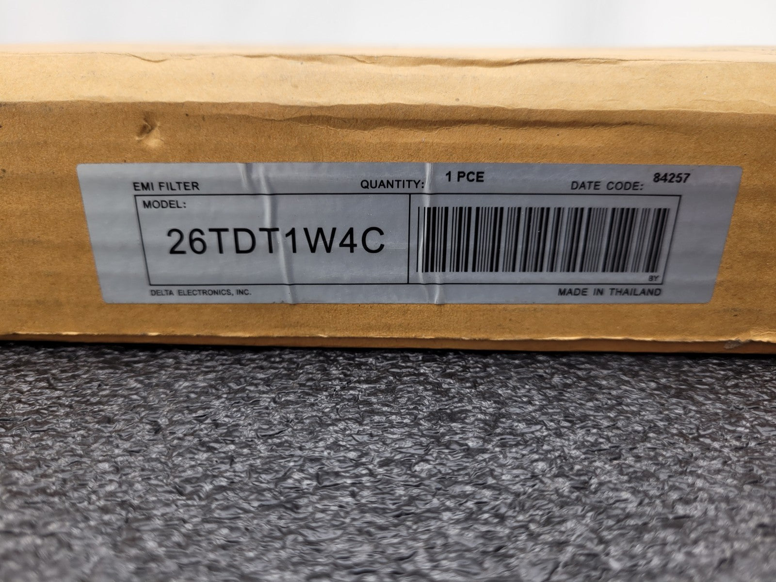 DELTA ELECTRONICS 26TDT1W4C VFD EMI 3 Phase Line Filter 250V 26A 50/60Hz NEW