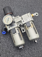 Lot of 5 SMC AFM30-03 Pneumatic Booster, 2x Regulator Solenoid Soft Start Valve