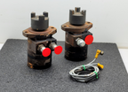 Lot of 2 Parker TE0065AS100FSAB Hydraulic Motor TE Series Torqmotor