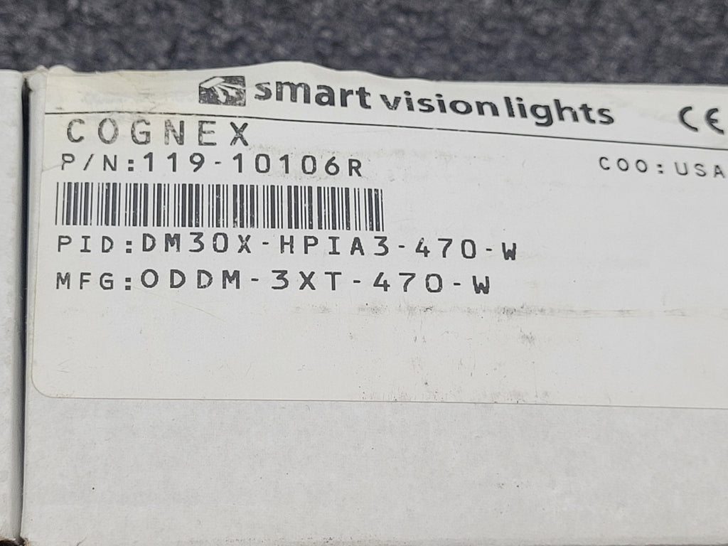 COGNEX Dataman 119-10106R SMART VISION LIGHTS DM30X-HPIA3-470-W