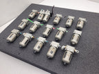 Lot of 16x  SMC Pneumatic Compressed Air Filter Assembly NAFM2000-N01-C
