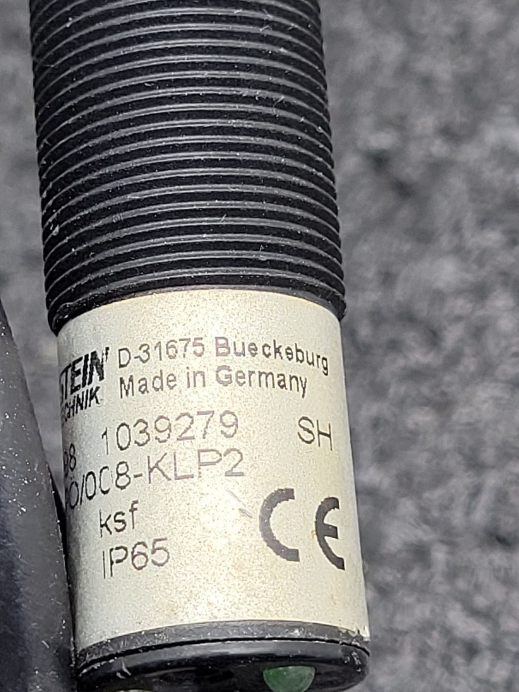 Lot of 7  BERNSTEIN KCN-T18PS/008-KLP2 PROXIMITY SENSOR 10-60VDC 200ma