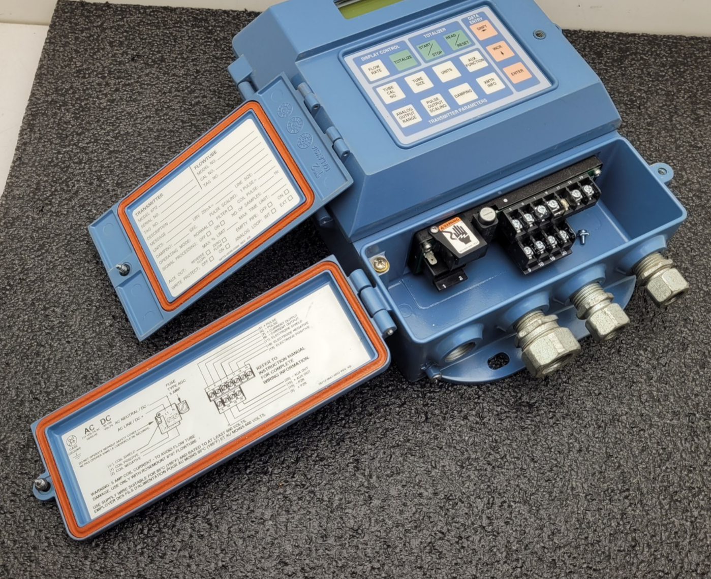 Rosemount 8712HR12NAM4F0227 Hart Smart Family 8712 Transmitter 115VAC 2020 Year