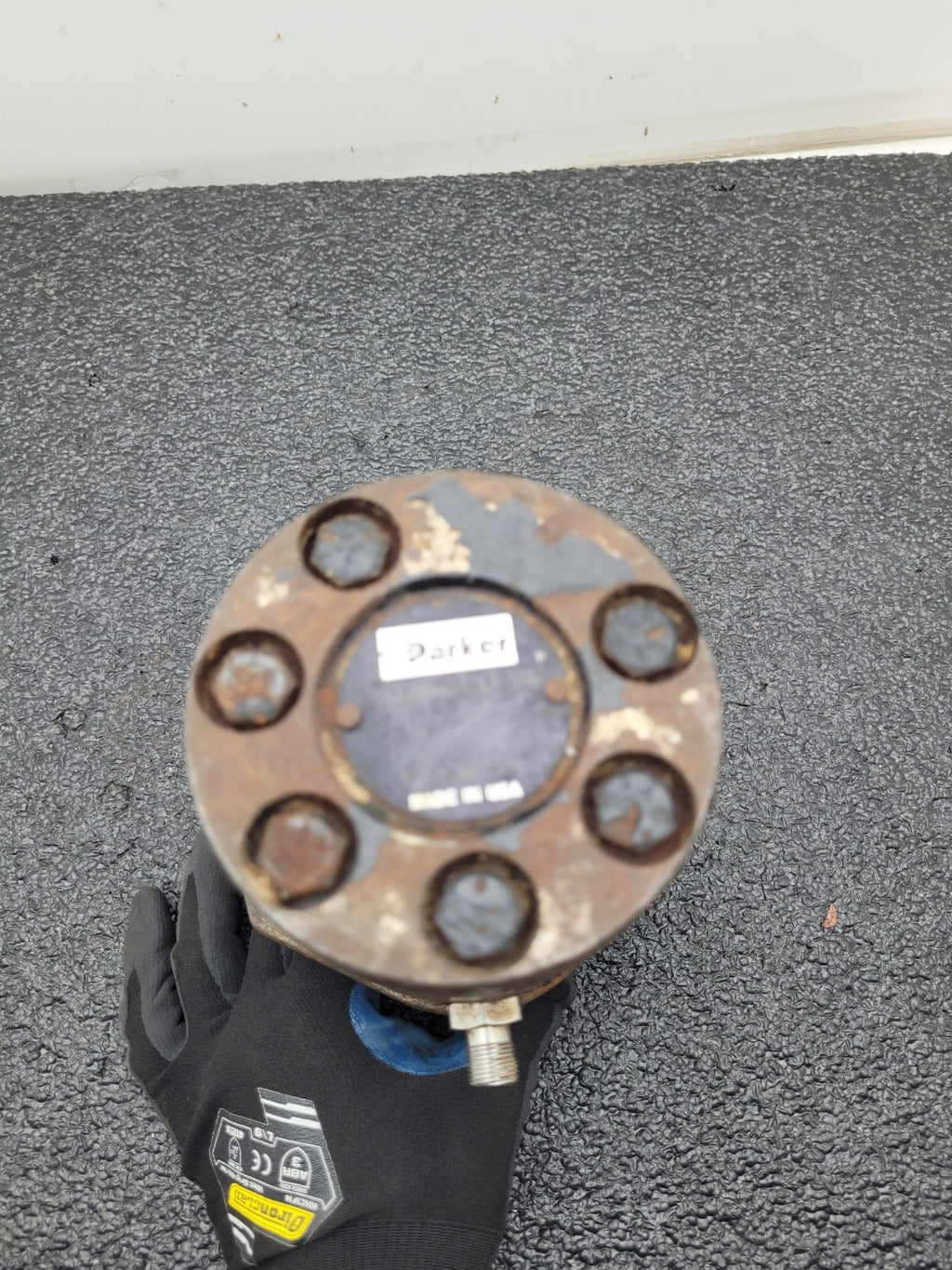 Lot of 2 Parker TE0065AS100FSAB Hydraulic Motor TE Series Torqmotor