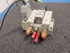 Numatics 5 Valve Solenoid 041SA400M0000F Pneumatic Manifold Set 3 Blocks DB25