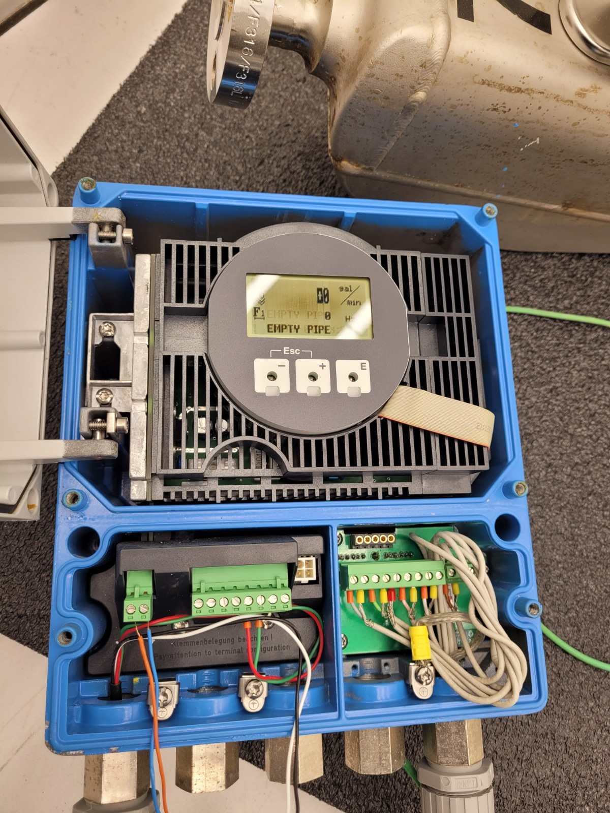 Endress+Hauser PROMASS S Mass Flowmeter 83S15-1DL7/0 Flow Controller +XMTR B [7]