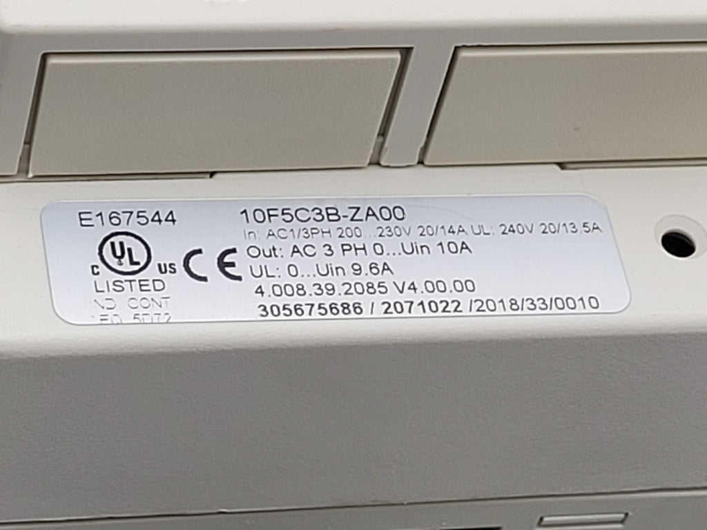 HOMAG / KEB Combivert 10F5C3B-ZA00 Frequency Drive VFD AC Controller 240VAC 4kVA