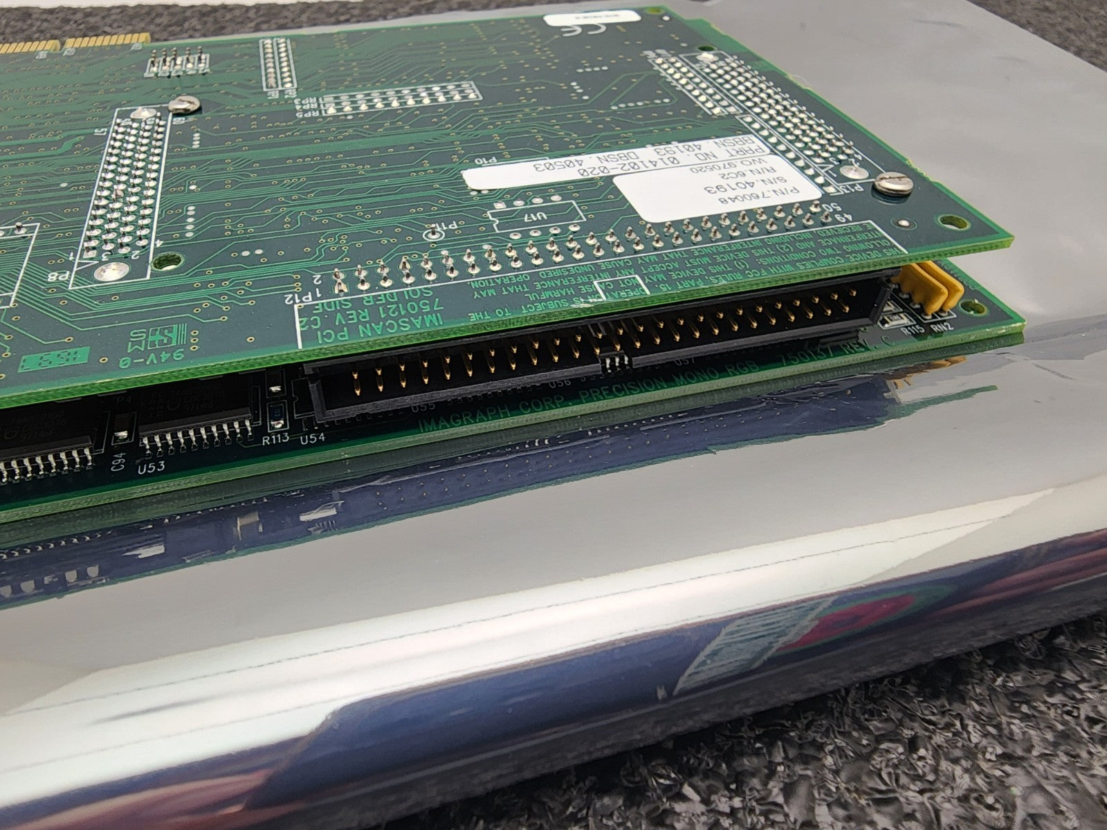 Imagraph Corp Imascan 76056 and 76048 014102-020 PCI Frame Grabber Image Capture