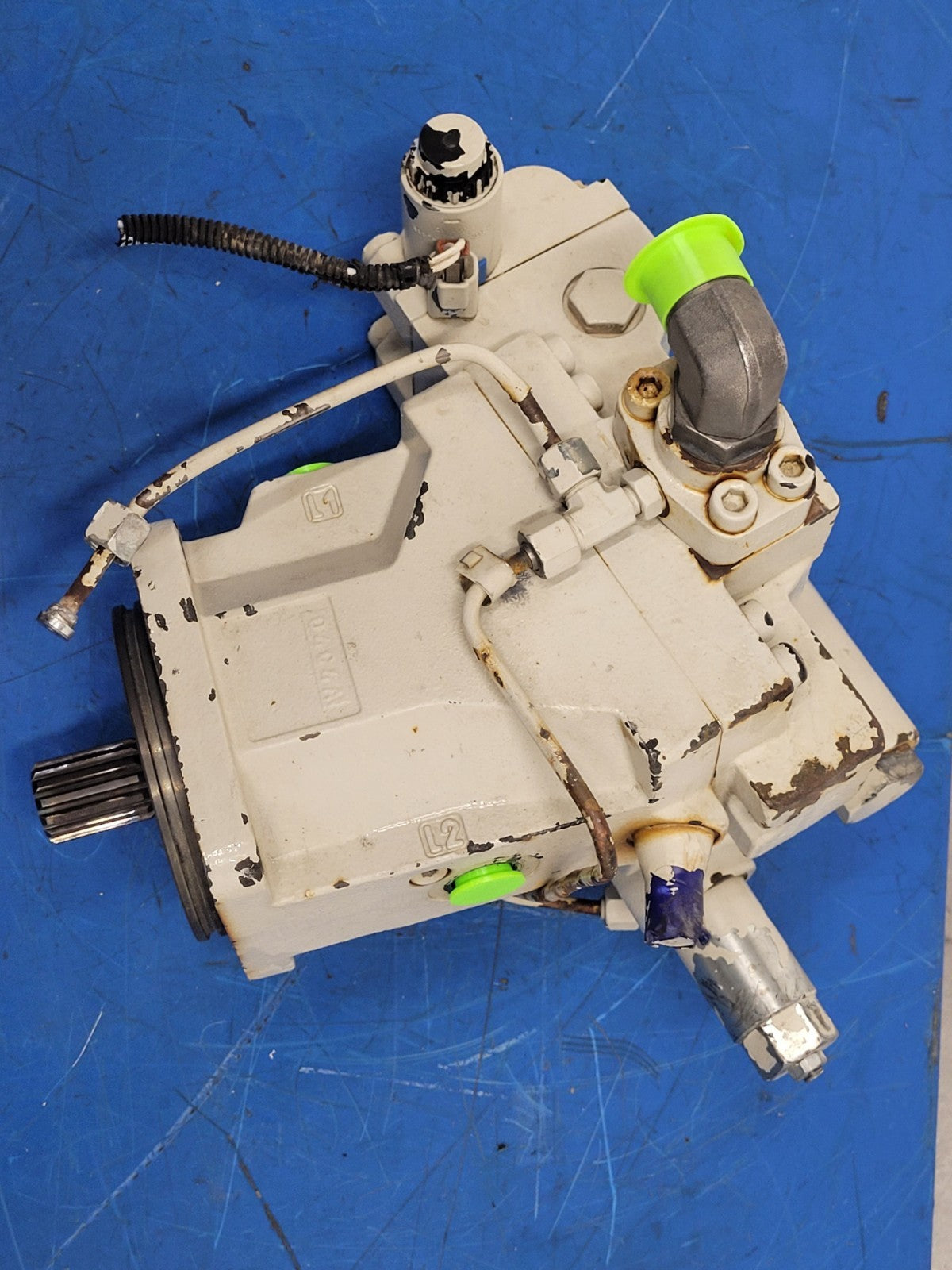 Tulsa Winch Load Holding Brake Crane 14 Spline Hydraulic 11006474 GJL-200 [A]