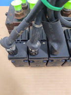 Danfoss PVG32 Hydraulic 4 Valve Stack On/Off Manual Solenoid Radiometric D16