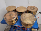 12" Lot of 5x Humbolt Hogentogler 230, 635, 325, 2x 500 Standard Test Sieve