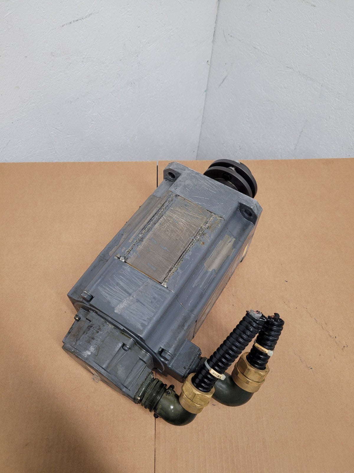 Mitsubishi HA203NC-S 3.5kW 3000RPM 170V 100Hz AC Servo Motor Unit A