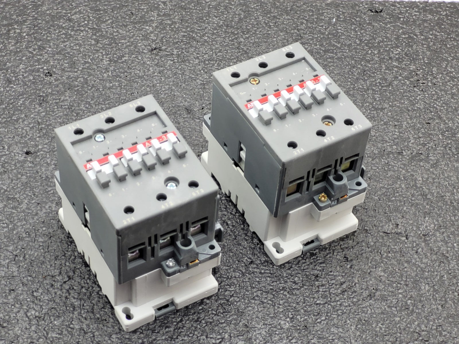 Lot of 2 A75-30 - ABB Contactor 3 Pole w/ a 110V-120V Coil