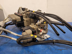 Burkert 413-G-1/4-B-PL-1/4 Pneumatic Solenoid 7 Valve Manifold 120VAC Unit A