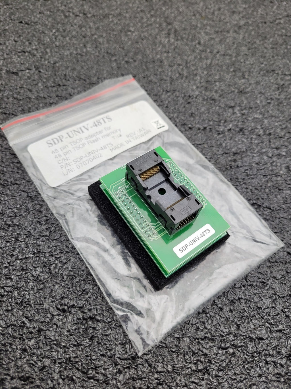 Dataman SDP-UNIV-48TS Universal Adapter for 48-pin TSOP 12mm x 20mm Chip Socket