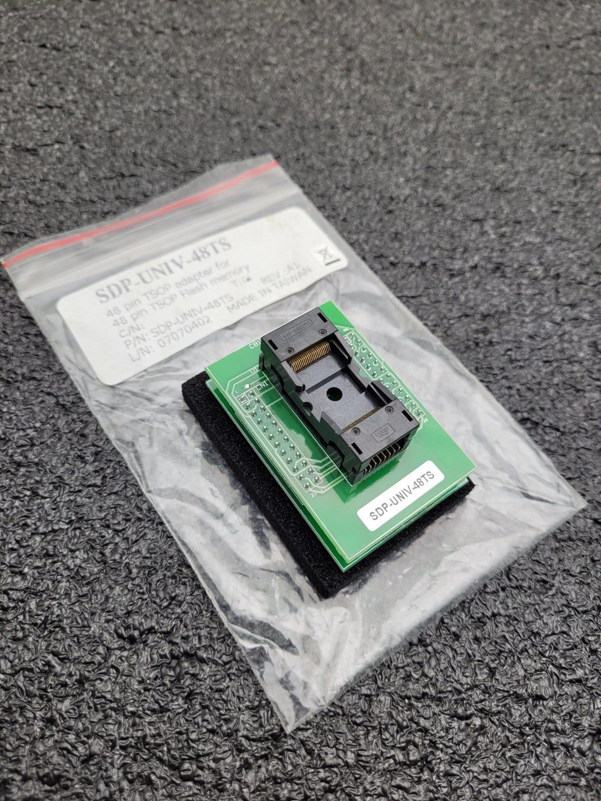 Dataman SDP-UNIV-48TS Universal Adapter for 48-pin TSOP 12mm x 20mm Chip Socket