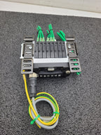 FESTO 8 Valve Pnumatic Solenoid Block CPV10-GE-DI01-8 165809 + CPV10-VI 18200