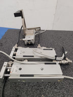 LOT OF 3x SMC CXSL10-60 MXS6-40 Linear Guided Slide Table Dual Rod D-F9N Sensors