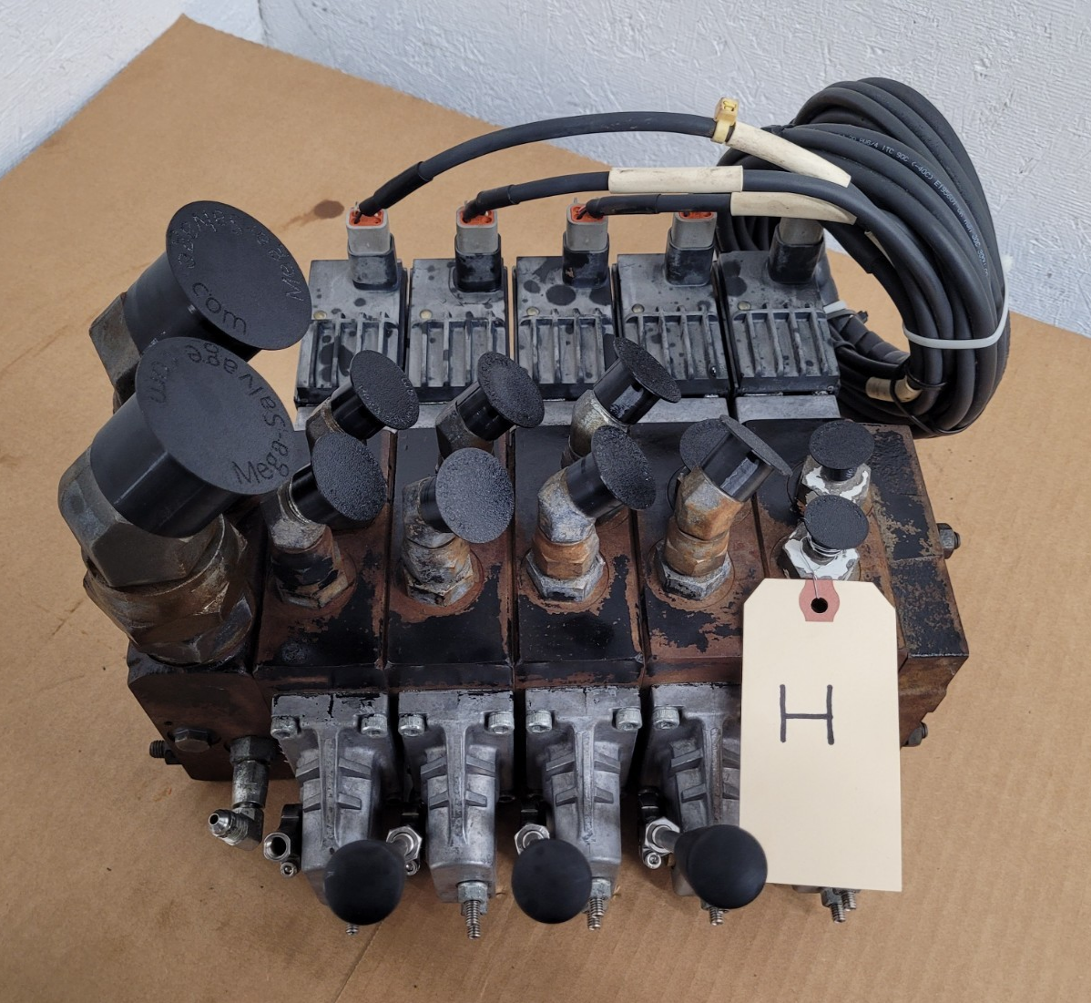 Danfoss PVG32 5x Hydraulic Valve Stack 159S8891 Proportional 11107365 [H]