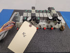 Numatics 9x Valve Solenoid 041SA400M0000F 3x Regulated Pneumatic Manifold N6