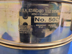 12" Lot of 5x Humbolt Hogentogler 230, 635, 325, 2x 500 Standard Test Sieve