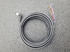 FINECABLES E343967 12Pin M12 Barrel Right Angle Male 12 Conductor New Pigtail 6M