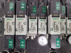 Numatics 8x Valve Solenoid 041SA400M0000F 6x Regulated Pneumatic Manifold N3
