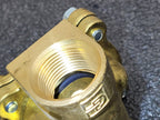 Parker U-16F24C2164A3F Gold Ring 2-Way Piloted Diaphragm Solenoid New
