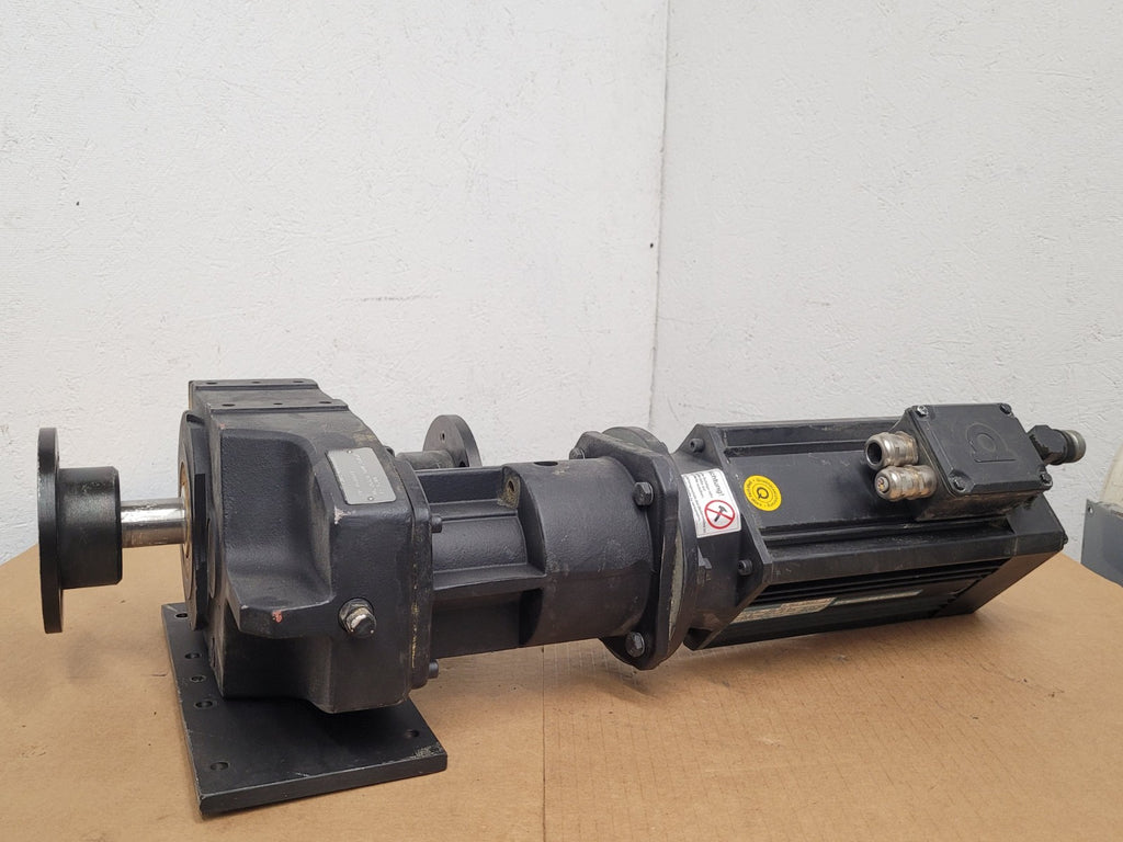 Baumuller Nurnberg DS 56-L Servo Motor Gear Reducer FG220S01 1:9 Reduction 3.8kW