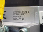 FESTO 8 Valve Pnumatic Control Block CPV10-GE-DI01-8 165809 + CPV10-VI 18200