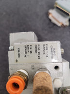 Numatics 5 Valve Solenoid 041SA400M0000F Pneumatic Manifold Set 3 Blocks DB25 B
