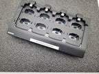 SHURE MXWNCS8 Charger Bank,  Wireless Transmitters MXW6/O Z10 Untested