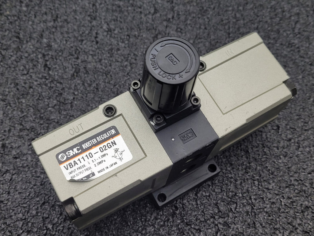 Lot of 5 SMC AFM30-03 Pneumatic Booster, 2x Regulator Solenoid Soft Start Valve