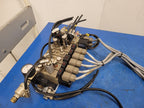 Burkert 413-G-1/4-B-PL-1/4 Pneumatic Solenoid 7 Valve Manifold 120VAC Unit A