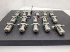 Lot of 16x  SMC Pneumatic Compressed Air Filter Assembly NAFM2000-N01-C