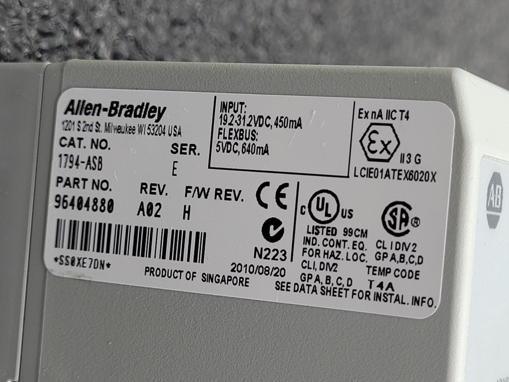 lot of 4 Allen Bradley Remote Adapter Power Supply Series E1794-ASB E1794-IB16