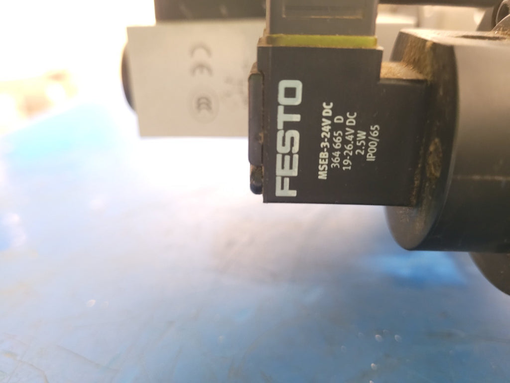 Festo LFR-D-MIDI Filter Regulator On/OFF Solenoid Pneumatic Air Manifold