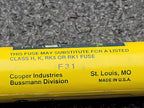 Lot of  6  Bussmann LPS-RK-60SP 60 Amp Fuses Low Peak 600 Volts