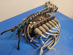 Burkert 413-G-1/4-B-PL-1/4 Pneumatic Solenoid 7 Valve Manifold 120VAC B