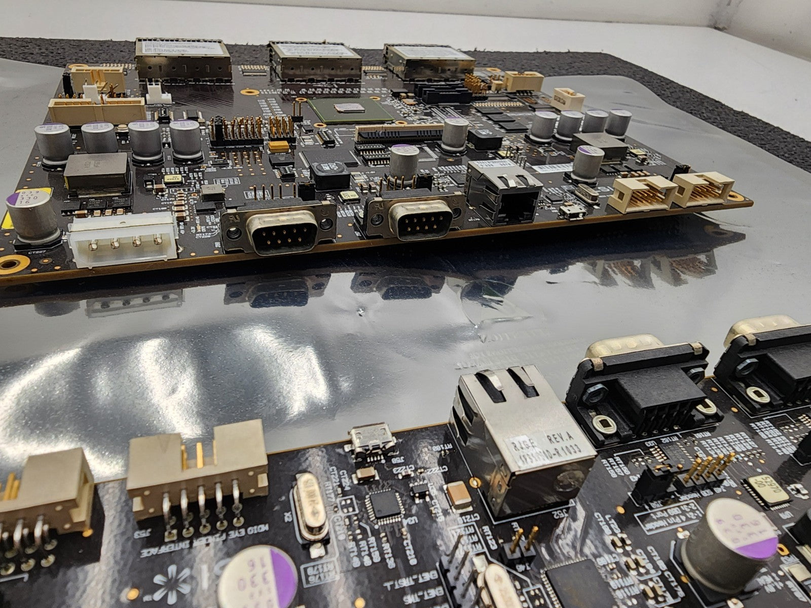 Lot of 2x LSI SAS3x48 Eval L3-25259-01A Evaluation Board SFF-8644 12Gb/s SAS