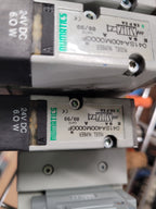 Numatics 3x Valve Solenoid 041SA400M0000F 2x Regulated Pneumatic Manifold E