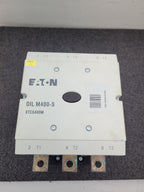 EATON DIL-M400-S XTCS400M Contactor 3PH 200-575V 125HP-400HP 220-240V Coil w/Aux