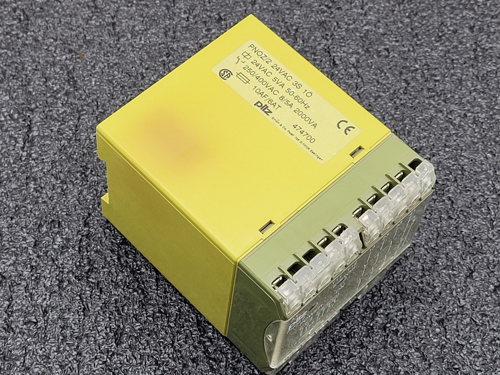 PILZ PNOZ/2 24VAC 3S 1O Safety Relay Module