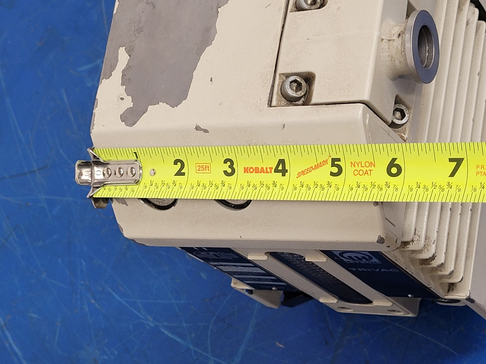 Leybold Trivac Rotary Vane Vacuum Pump D4B Load Tested Good 120VAC 1/3HP