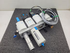 Festo MS6-LFR Filter Regulator On/OFF Solenoid Pneumatic Air Manifold 531030